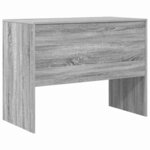 vidaXL Bureau Sonoma gris 100 x 50 x 76 cm Bois d'ingénierie