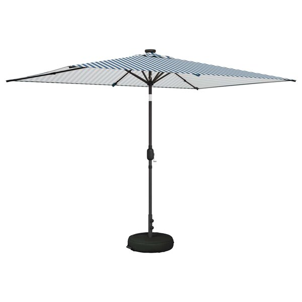 vidaXL Parasol de jardin avec lampes LED 200 x 300 cm Polyester