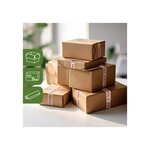 Pack and Move - Lot 36 Rouleaux Ruban Adhésif Transparent "Fragile" Pour Emballage Et Déménagement - 100 M - Qualité Premium
