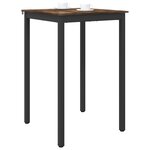 vidaXL Table de salle à manger / Table de repas Bois d'ingénierie