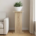 vidaXL Support de Plante Chêne Sonoma 30 5 x 30 x 60 5 cm
