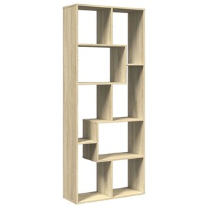 vidaXL Étagère séparatrice de pièce chêne sonoma 67x25x161 5 cm