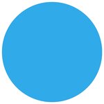 vidaXL Couverture de piscine Bleu 210 cm PE