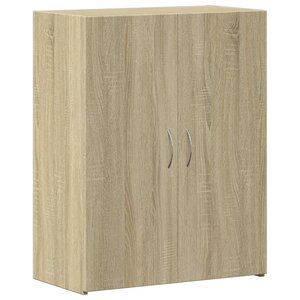 vidaXL Armoire de classement chêne sonoma bois d'ingénierie