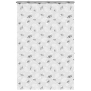 vidaXL Store enrouleur de douche avec cassette largeur du tissu 146 cm