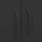 vidaXL Armoire de rangement Anthracite 80x35x101 5 cm Acier