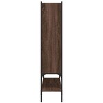 vidaXL Bibliothèque chêne marron 102x30x141 5 cm bois d'ingénierie