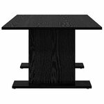 vidaXL Table basse Chêne noir 103 5 x 60 x 40 cm Bois d'ingénierie