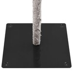 vidaXL Sapin de Noël artificiel avec neige floquée 210 cm