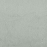 vidaXL Cadre de lit d'angle Gris clair 90 x 200 cm Velours