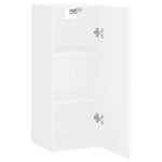 vidaXL Armoire murale blanc 34 5x34x90 cm