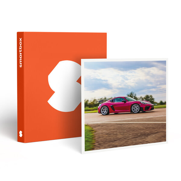 SMARTBOX - Coffret Cadeau Stage de pilotage : 3 tours sur le circuit de La Ferté-Gaucher en Porsche Cayman 718 GT4 RS -  Sport & Aventure