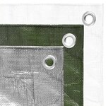 vidaXL Bâche 180 g/m² 8x10 m Vert PEHD