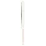 vidaXL Tête de lit simple blanche 100 cm en cuir synthétique