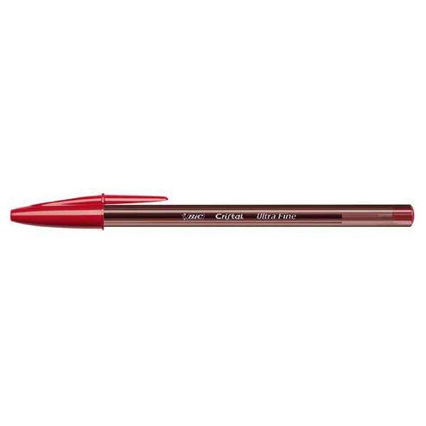 Stylo à bille Cristal Exact  couleur du tracé : rouge BIC