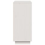 vidaXL Buffet Blanc 110 5x35x80 cm Bois massif de pin