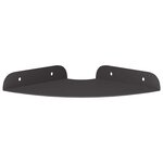 vidaXL Étagère Flottante d'Angle 4 pc Noir 15 x 15 x 2 cm