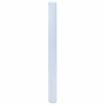 vidaXL Film de fenêtre statique dépoli gris 90x1000 cm PVC