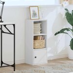 vidaXL Bibliothèque blanc 31x24x77 cm bois d'ingénierie