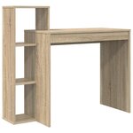 vidaXL Bureau Chêne sonoma 100 x 40 x 90 cm Bois d'ingénierie