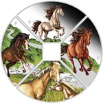 Monnaie YEAR OF THE HORSE Quadrant Set 4 x 1 Oz Argent 1$ Tuvalu 2026