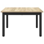 vidaXL Table basse Sonoma 60 x 60 x 36 cm Bois d'ingénierie