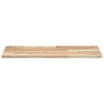 vidaXL Dessus de meuble de salle de bain non traité bois d'acacia