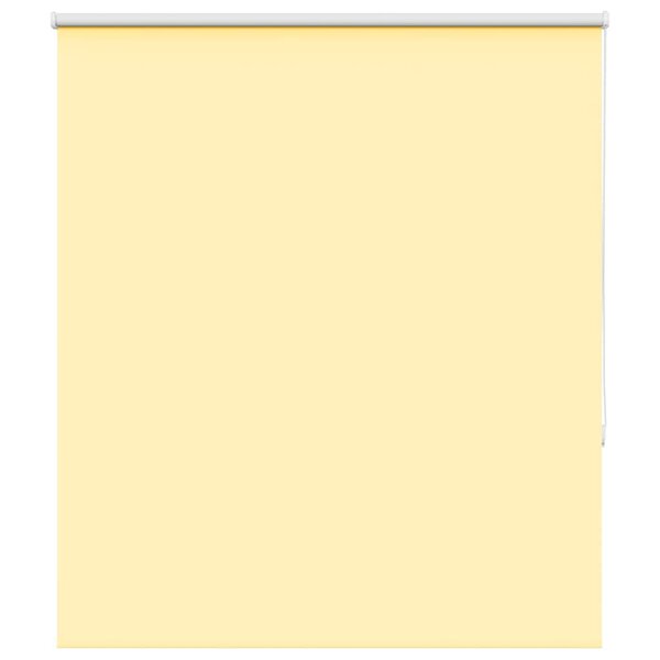 vidaXL Store enrouleur occultant jaune largeur du tissu 136 6 cm
