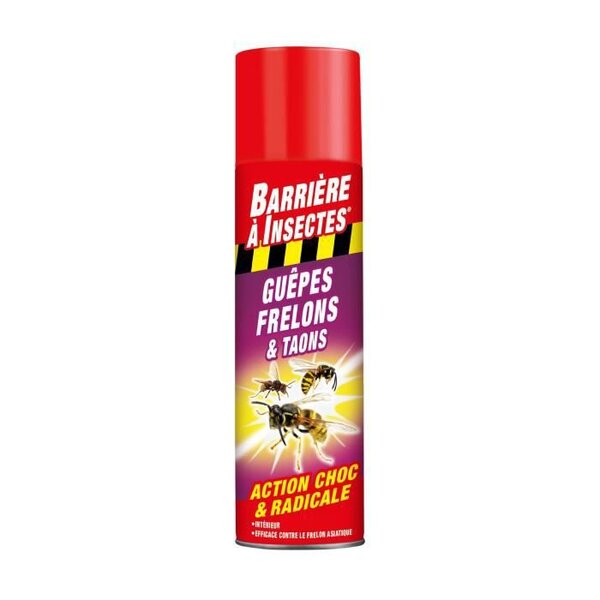BARRIERE A INSECTES Anti-nuisible Guepes, Frelons, Taons - 400 mL