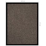 vidaXL Paillasson Beige 60x80 cm
