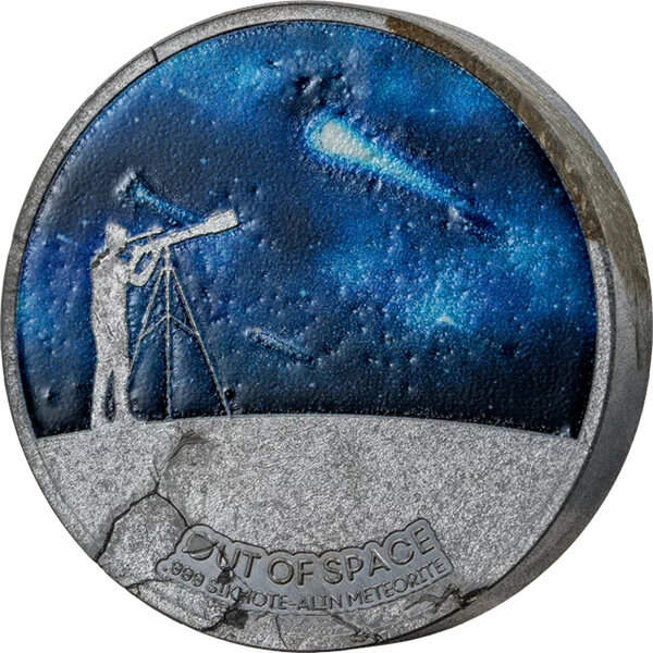 Monnaie OUT OF SPACE Météorite Sikhote-Alin 1$ Niue 2026