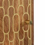 vidaXL Buffet 40x33x110 cm bois de manguier massif