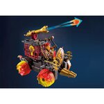 PLAYMOBIL 71299 - Novelmore Chariot de combat enflammé des Burnham Raiders