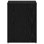 vidaXL Cabinet de chevet Chêne noir 40 x 30 x 40 cm Bois d'ingénierie