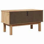 vidaXL Banc de couloir OTTA 80x40x45 cm bois de pin massif
