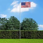 vidaXL Drapeau États-Unis 90x150 cm