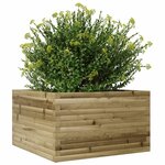 vidaXL Jardinière 80x80x45 5 cm bois de pin imprégné