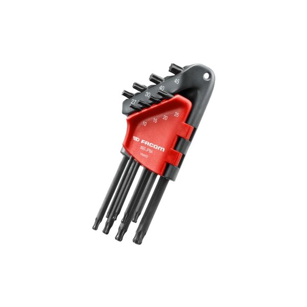 Jeu de 8 clés mâles coudées Torx Facom 89JP