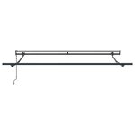 vidaXL Auvent Rétractable Beige 300 x 250 cm Tissu et Aluminium