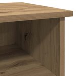 vidaXL Buffet Chêne artisanal 100 x 35 5 x 60 cm Bois d'ingénierie