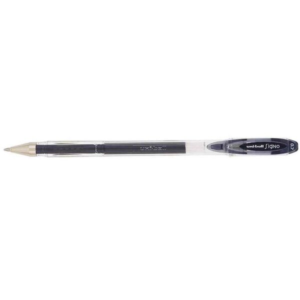 Roller encre gel Signo UM120 pointe moyenne 0,7mm noir UNI-BALL