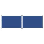 vidaXL Auvent latéral rétractable Bleu 200x600 cm