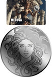 Pièce de monnaie en Platine 12 Dollars g 0.031 (1/1000 oz) Millésime 2026 MEDUSA 1/1000 (PRÉCOMMANDE)