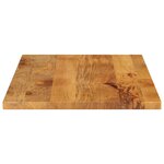 vidaXL Dessus de table 110x50x3 8cm rectangulaire bois massif manguier
