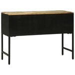 Buffet vidaXL 100x35x70 cm en bois massif brut de mangue