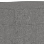 vidaXL Banc Gris foncé 100x35x41 cm Tissu
