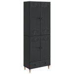 vidaXL Ensemble de Meubles 2 Pièces 66 x 34 5 x 95 cm Bois d'ingénierie