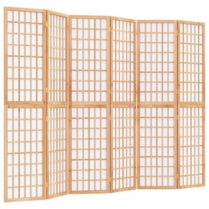 vidaXL Cloison de séparation pliable 6 panneaux 240x170 cm