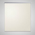 Store enrouleur occultant 120 x 175 cm crème