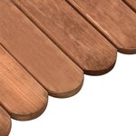 vidaXL Rouleaux de bordure 2 Pièces 120 cm bois de pin imprégné